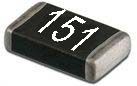 smd resistor code 151