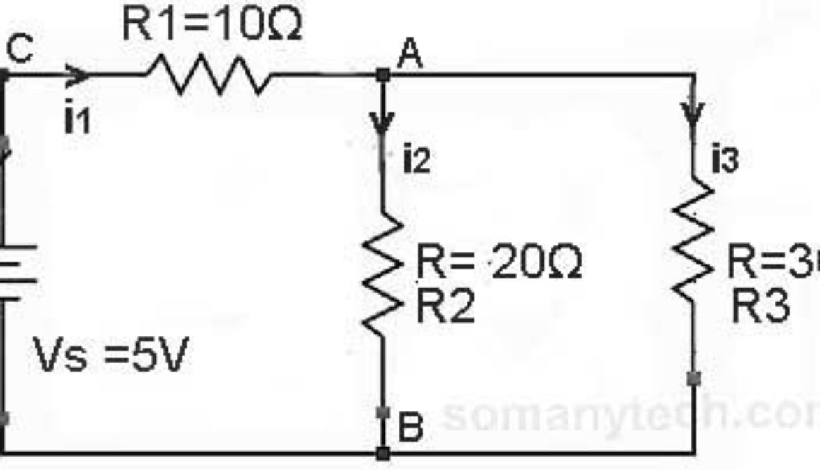 voltage drop across parallel resistors 2