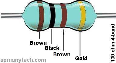 resistor color code 4 band