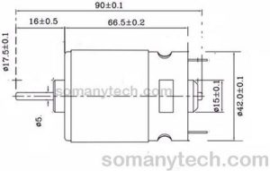 180 dc motor specification