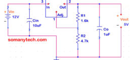 9v to 5v Converter – 4 Simple circuits for Projects