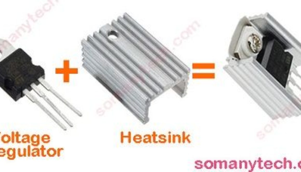 Regulator IC heat-sink