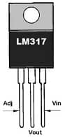 12v to 6v converter circuit using lm317