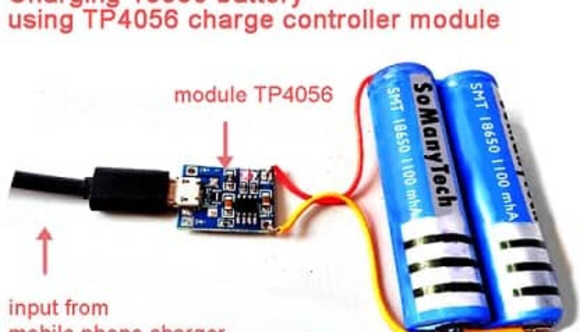 18650 battery how to charge without charger