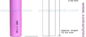 21700 Battery Specifications: Datasheet and Properties