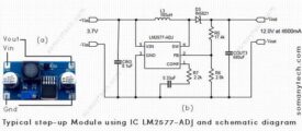 Best 3.7v to 12v Boost Converter Circuit & Modules
