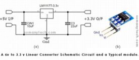 5v to 3.3v Converter Circuit and Module – Detail Schematics