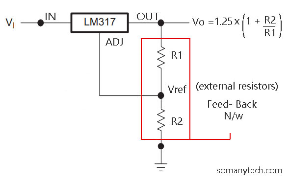 lm317 calculator external resistor calculator