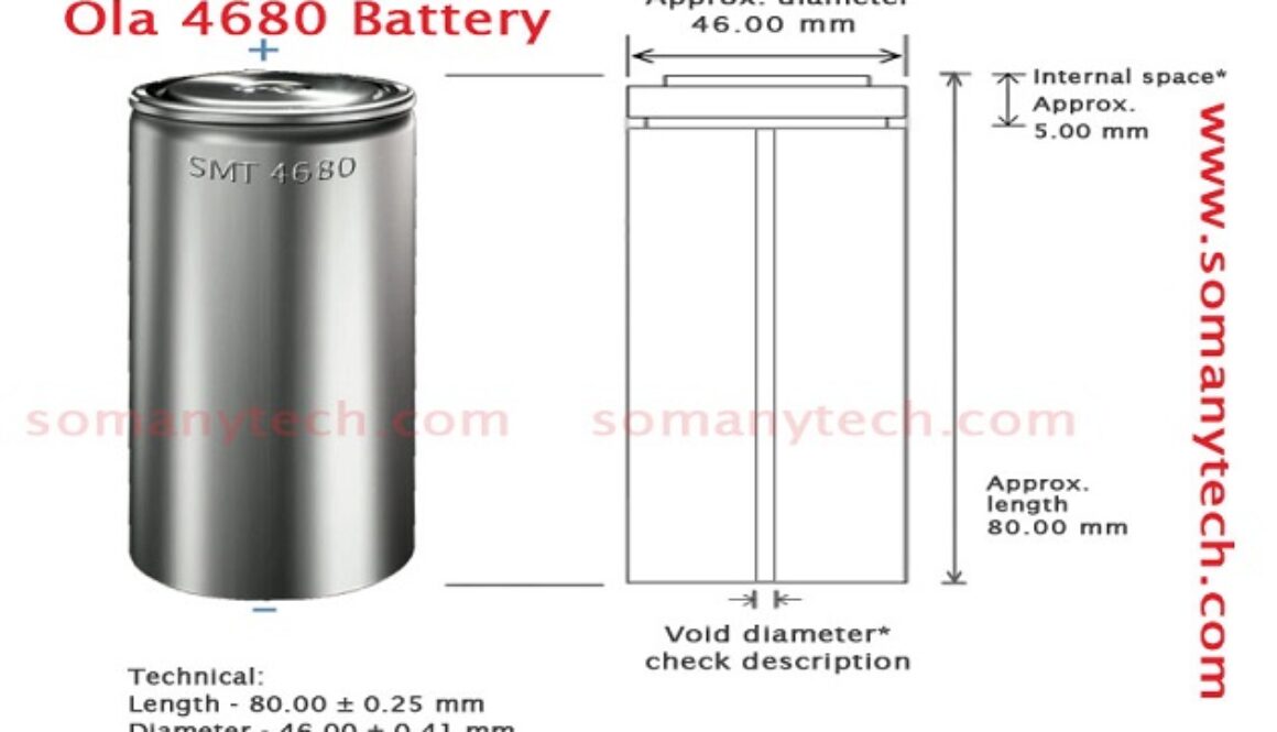 bharat 4680 battery specification by ola